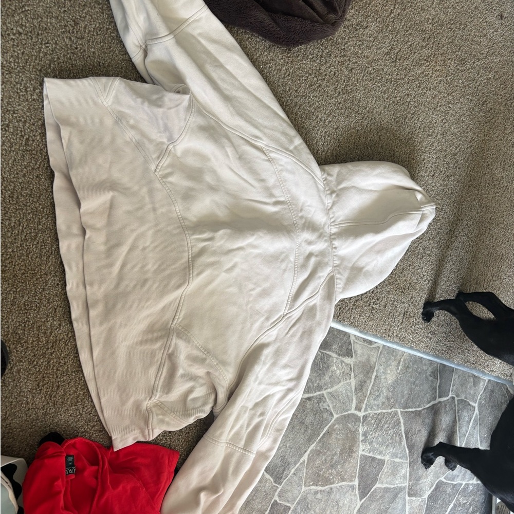 lululemon athletica Cream Hoodie